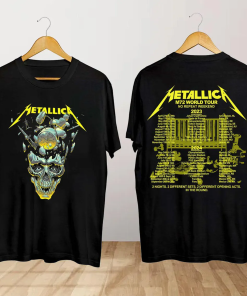 Metallica Metal Band M72 Tour 2024 T-Shirt,…