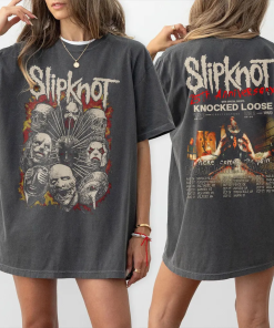 Vintage Slipknot Tour 2024 Shirt, Slipknot Here…