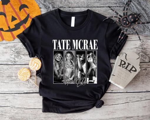 Vintage Tate McRae T-Shirt, Tate McRae Fan Gift, The Think Later Tour Shirt, Tate McRae Merch, Tate McRae 2024 Tour T-shirt