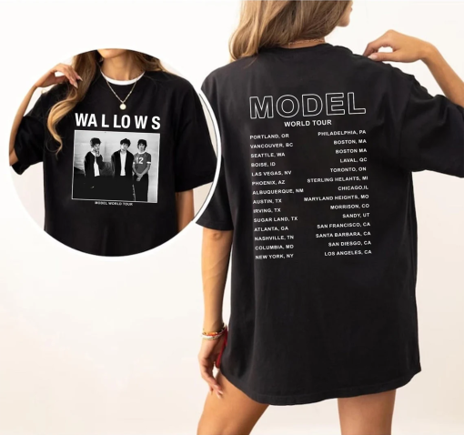 Wallow 2024 tour dates north america merch shirt