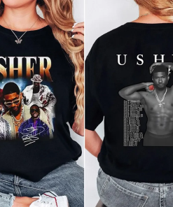 Usher Concert 2024 Shirt, Past Present Future…