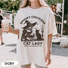 Childless Cat Lady Shirt Halloween Witch and Cat Shirt Kamala Harris Election 2024 Shirt Equal Rights Tee Feminist Voting T-Shirt Voter Gift