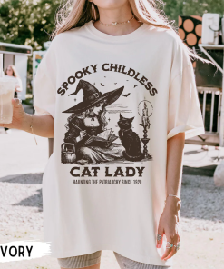 Childless Cat Lady Shirt, Cat Lady Shirt…