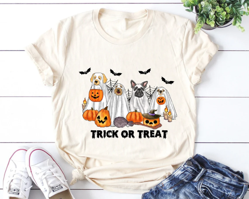 Funny Dogs Halloween Sweatshirt ,Cute Halloween Dogs Shirt, Halloween Dog Mom Shirt, Halloween Dogs,Dog Lover Halloween Shirt,Dog Owner Gift