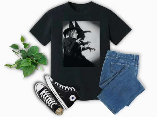 Witch Shadow Shirt Halloween Oz Wizard Tee Dorothy Movie Tshirt Witch of West Shirt Christmas Birthday Gift Vintage TShirt Trendy Halloween