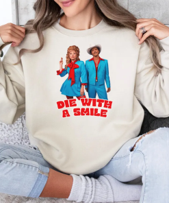 Die With A Smile Shirt, Bruno Mars…