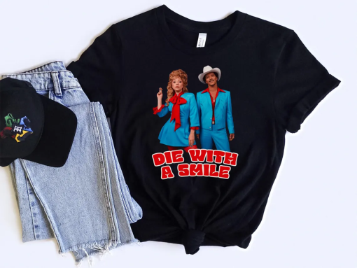 Die With A Smile Shirt, Bruno Mars Sweatshirt, Retro merch Shirt, Wanna Be Next To You Tshirt, Lady Gaga Retro Shirt