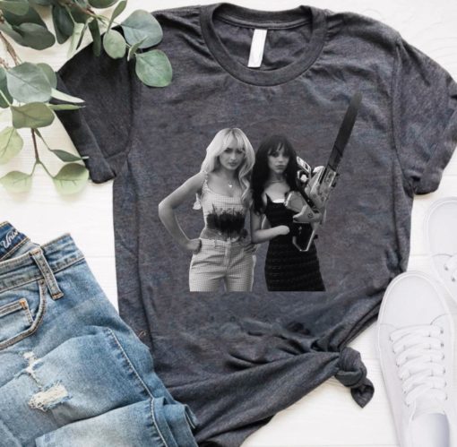 Sabrina Carpenter x Jenna Ortega Taste Tee || Unisex Tee || Gifts || Unisex Jersey Short Sleeve Tee