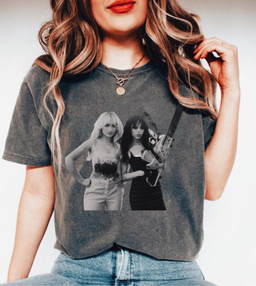 Sabrina Carpenter x Jenna Ortega Taste Tee || Unisex Tee || Gifts || Unisex Jersey Short Sleeve Tee