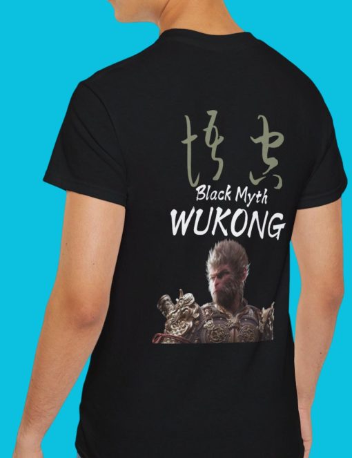 Blak Myth, SuWukong shirt, Monkey king, WK 2024 Game, Journey to the west tee, gamer shirt.