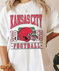 Vintage Style Kansas City Football Sweatshirt, Kansas…