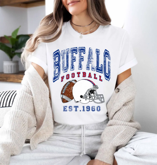 Vintage Buffalo Football Sweatshirt, Vintage Football Sweatshirt, Football Vintage Sweatshirt, Buffalo Game Day Shirt,Football Vintage Shirt