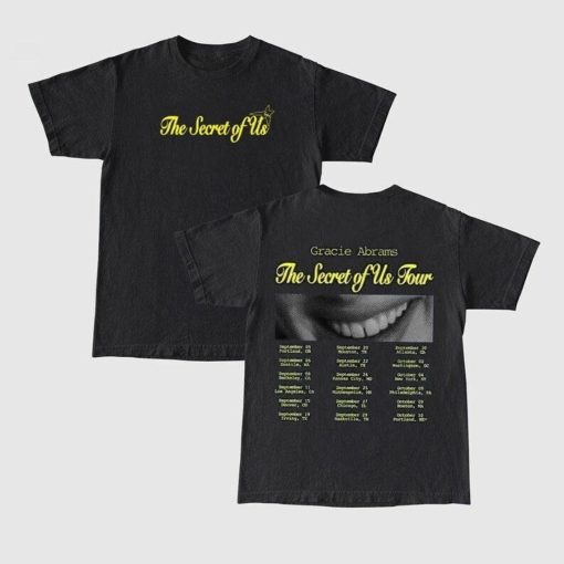 Gracie Abrams ‘The Secret of Us’ 2side shirt , inspired by Gracie Abrams new album, The Secret Of Us New Album Shirt, Gracie Abrams Fan Gift