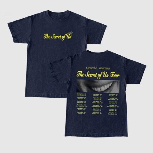 Gracie Abrams ‘The Secret of Us’ 2side shirt , inspired by Gracie Abrams new album, The Secret Of Us New Album Shirt, Gracie Abrams Fan Gift