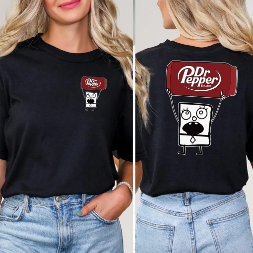 Dr Pepper Shirt, Funny Dr Pepper Sweatshirt, Doodle Bob Dr Pepper Tee, Funny Doodle Bob Dr Pepper Hoodie Sweatshirt