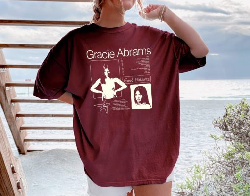 Gracie Abrams Merch Aesthetic Trendy Unique Good Riddance Tee Active