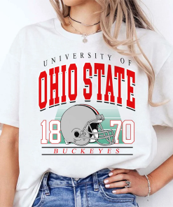 Retro Ohio State Football Shirt, Vintage Style…