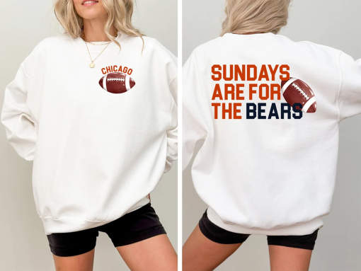 Chicago Bears Football Shirt, Sundays are for the Bears, NFL, Football Shirt, Chicago Bears, Chicago Bears Football, Bears, Justin Fields