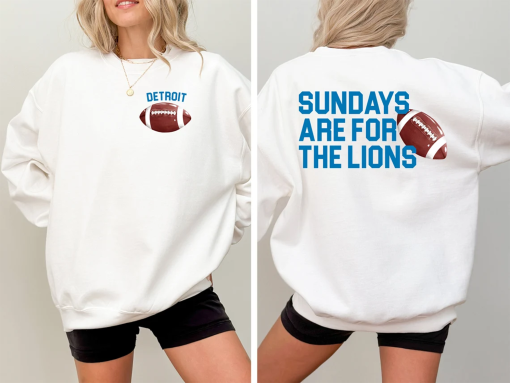 Detroit Lions Football Shirt, Sundays are for the Lions, 313, Grit, NFL, Football Shirt, Detroit Lions, Detroit Lions Football, One Pride