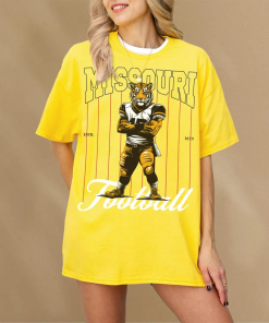 Vintage Missouri Football T-Shirt, Retro Sports Fan…