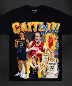 Ca-it-lin Cl-a-rk “Indiana Fever” Graphic T-Shirt 230…