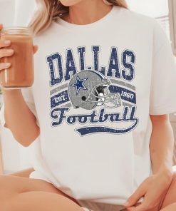 Retro Dallas Football Sweatshirt, Dallas Football Fan…