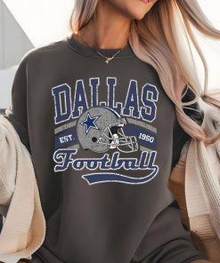 Retro Dallas Football Sweatshirt, Dallas Football Fan…