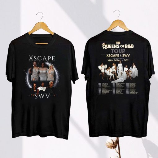 Tour 2024 SWV And Xscape Shirt, SWV and Xscape Queens of RB Tour 2024 Tshirt, Swv & Xscape Concert Merch, Swv Band Shirt, Xscape Fan Gift