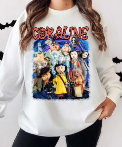 Coraline Characters Halloween Movie Sweatshirt