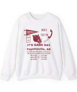 Don’t Call Me, It’s Game Day, Fayetteville,…