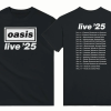 Oasis Reunion T-Shirt Unisex, Oasis 2024, Oasis Merch, Oasis Fan, Oasis Band (Multiple Different Colours)