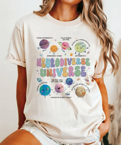 Autism Awareness Shirt, Neurodiverse Universe Shirt, Sped…