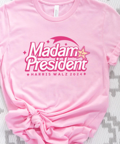 Madam President Shirt, Kamala Harris 2024, Barbie…