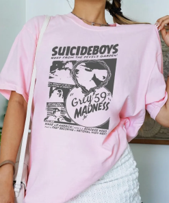 Suicideboys G59 Grey Day T-shirt – Grey…