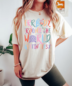 Errbody Round The World Gettin Tipsy Shirt,…