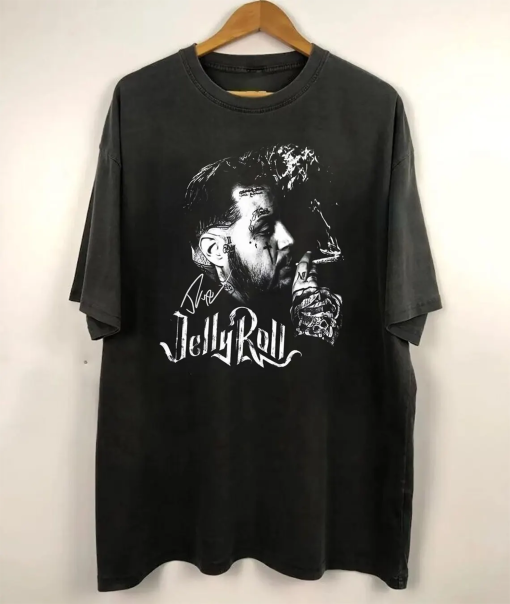 Vintage 90s Jelly Roll Shirt, Jelly Western Country Shirt, Jelly Roll Tour Shirt, Jelly Roll Tee, Unisex Shirt Gift For Men, Women