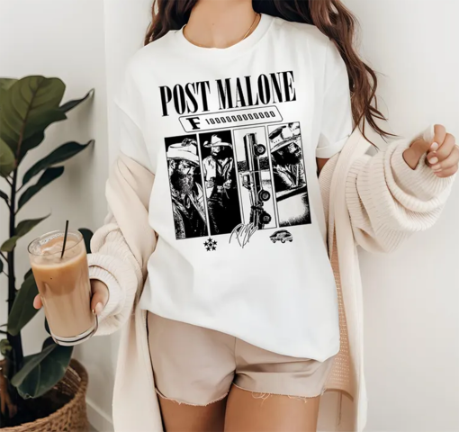 Post Malone F1-Trillion Album Shirt, Post Malone Shirt, Western Tee, Concert Shirt, Country Shirt, Festival Shirt, Posty Tee,F1 Trillion Tee