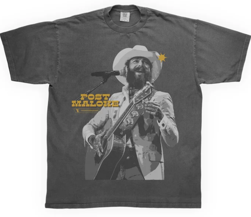 Post Malone Vintage Shirt – The F-1 Trillion Country Music Album Wild West Concert Tour Merch Gift for Cowboy & Cowgirls