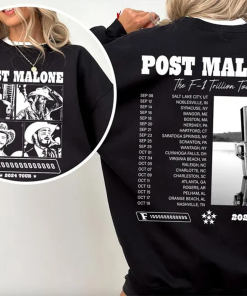 Malone f1 trillion 2024 tour Shirt, Retro…