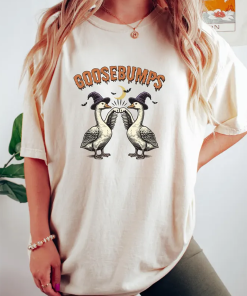 Goosebumps Halloween Sweatshirt, Funny Goose Lover,, Halloween…