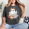 The Only Ghost Shirt, I Know Is The Holy Ghost T shirt, Religious Halloween Shirt,Ghost Reading The Bible, Funny Christian Halloween Shirt