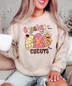 Conchas and Cucuys Sweatshirts, Spooky Conchas Shirts,…