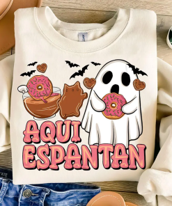 Aqui Espantan, Sublimate Designs, Spanish Halloween, Halloween,Spooky…