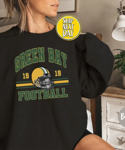 Green Bay Football Sweatshirt, Football Fan Shirts,…