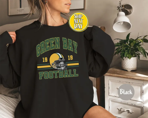 Green Bay Football Sweatshirt, Football Fan Shirts, Green Bay Game Day Hoodie, Football Season Shirt, Green Bay Sweater, Football Lover