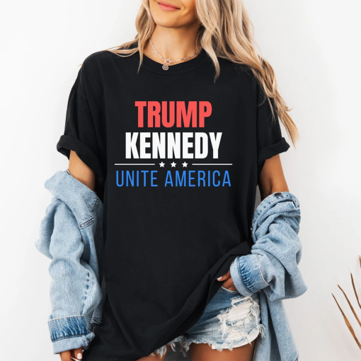 Trump Kennedy 2024, Donald Trump Election T Shirt, MAGA 47 47th President, Comfort Colors Trump Girl Shirt