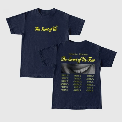 G Abrams ‘The Secret of Us’ 2side shirt , inspired by Gra.cie Abrams new album, The Secret Of Us New Album Shirt, GA Fan Gift