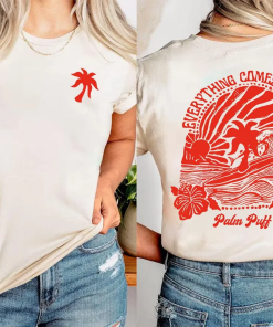 Vintage Everything Comes In Waves Women’s T-shirt…