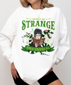 I Myself Am Strange and Unusual Sweatshirt,…