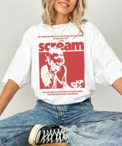 Retro Scream Movie Shirt -scream halloween shirt,scream…